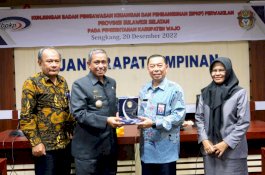 Bupati Wajo Didampingi Sekda, Terima Kunjungan Kepala Perwakilan BPKP Sulsel