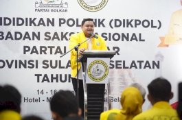 Pendidikan Politik Sukses, Ketua Panitia: Ini Bentuk Perhatian Ketua DPD I Kepada Kader