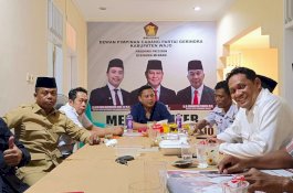 Andi Iwan Darmawan Aras Kunjungi Kantor DPC Gerindra Wajo