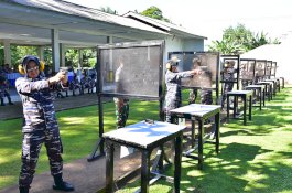 Srikandi Prajurit Kowal Wilayah Makassar Gelar Lomba  Asah Naluri Tempur