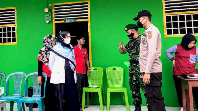 Jaga Ketertiban Siswa di Wajo, TNI-Polri Tingkatkan Sinergitas Dengan Para Guru