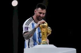 Brasil Akan Abadikan Jejak Kaki Lionel Messi Setelah Bawa Argentina Juara Piala Dunia
