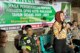 Mayarakat Keluhkan Drainase Saat Reses Hj Muliati
