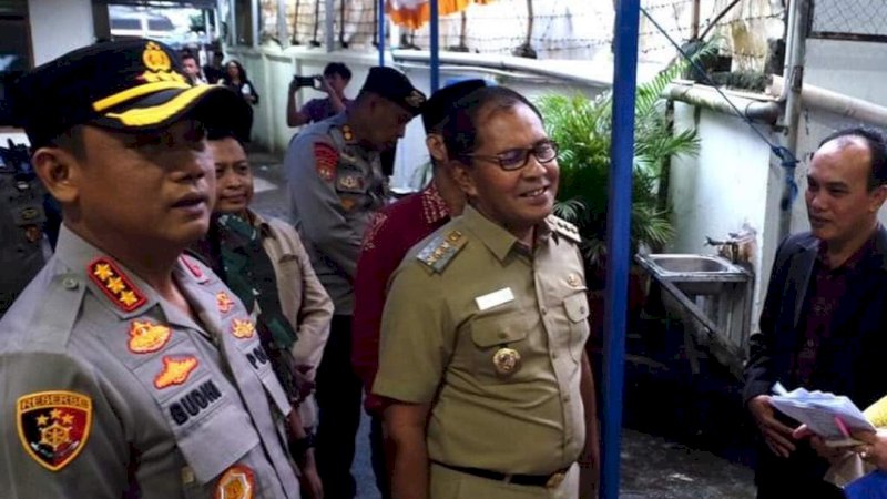 Danny Pomanto Bersama Forkopimda Makassar Pantau Pengamanan Gereja