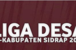 Meski Diguyur Hujan, Lanjutan Liga Desa Sidrap Berjalan Lancar