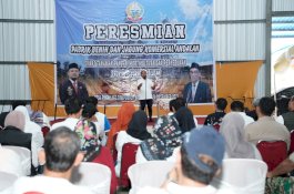 Gubernur Andi Sudirman Resmikan Pabrik Benih Jagung di Maros