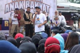 Ribuan Warga Ramaikan Jalan Sehat Anak Rakyat di Manggala