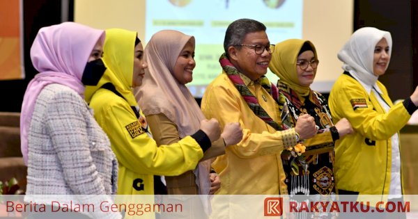 Taufan Pawe Minta KPPG Sulsel Siapkan Perempuan Tangguh untuk Caleg Golkar