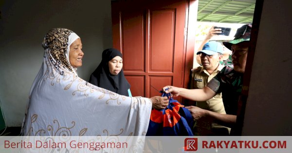 Wali Kota Makassar Bersama Dandim Tinjau Lokasi Banjir dan Salurkan Bantuan di Paccerakkang