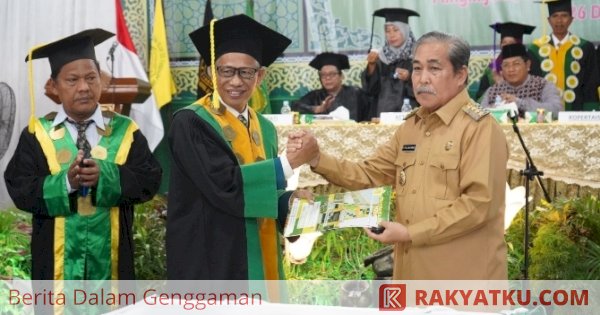 Hadiri Wisuda STAI DDI Sidrap, Dollah Mando Harap Wisudawan Manfaatkan Ilmu di Masyarakat