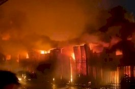 Pasar Sentral Makassar Kebakaran