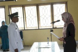 Lantik Kepala Desa Pandak, Bupati Luwu Utara: Segera Lakukan Konsolidasi