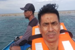 Anggota Polsek Pasimarannu dan Babinsa Koramil Bonerate Lakukan Pencarian Korban KLM Kasman Indah 06