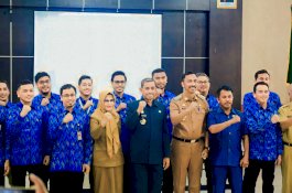 Pelantikan Pengurus Forum CSR, Bupati Wajo Harap CSR Perusahaan Tersalurkan dengan Baik 