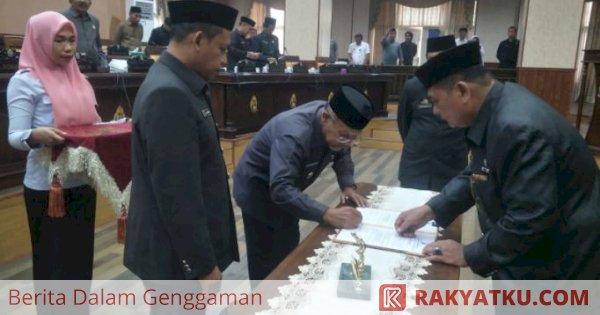 Pemkab-DPRD Jeneponto Sahkan Tiga Ranperda