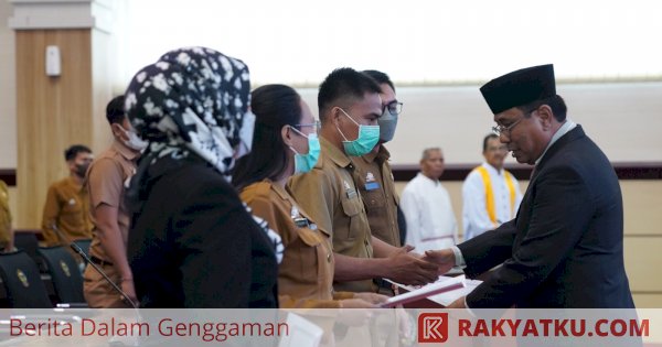 Plh Sekda Lantik 185 Pejabat Fungsional Lingkup Pemprov Sulsel