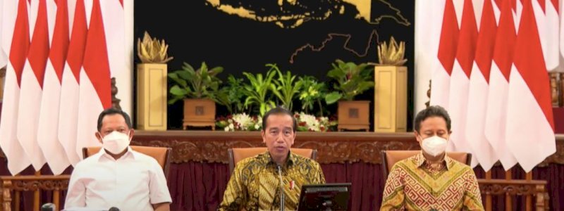 Presiden Jokowi Cabut Kebijakan PPKM