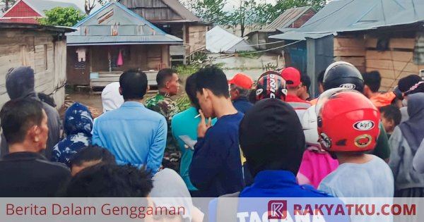 Rumah Roboh Akibat Angin Kencang di Wajo, Tim Terpadu Gerak Cepat Lakukan Evakuasi