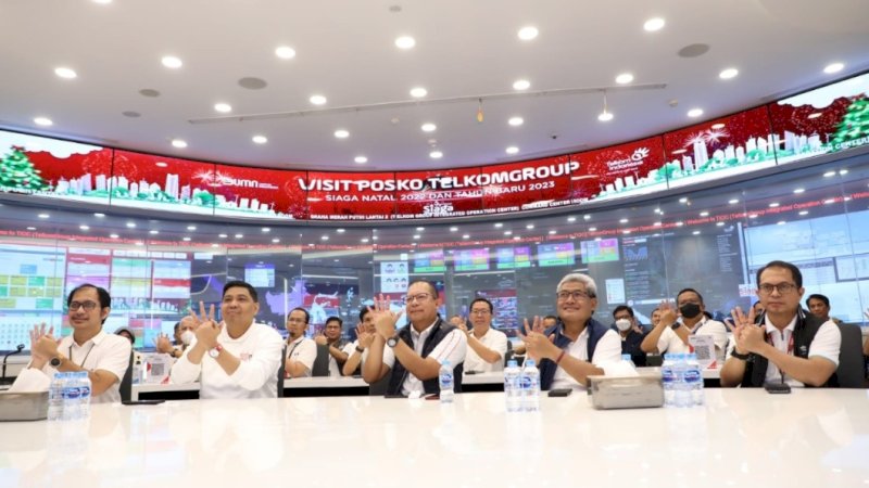 TelkomGroup Pastikan Infrastruktur dan Layanan Andal di Momen Natal 2022 dan Tahun Baru 2023