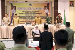 Mutasi Awal Tahun, Bupati Luwu Utara Lantik Direktur-Dewas Perumda hingga Kepsek