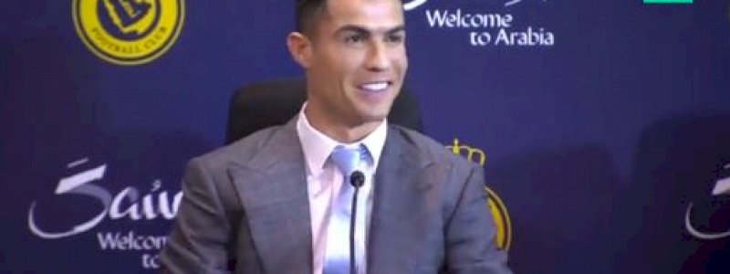 Ups! Cristiano Ronaldo Kepleset Lidah Sebut Al-Nassr dari Afrika Selatan