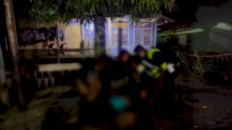 Lokasi tabrak lari di Jalan Agussalim, Kota Parepare, Sulawesi Selatan, Rabu (4/1/2023) dini hari Wita, yang mengakibatkan seorang bocah tewas.