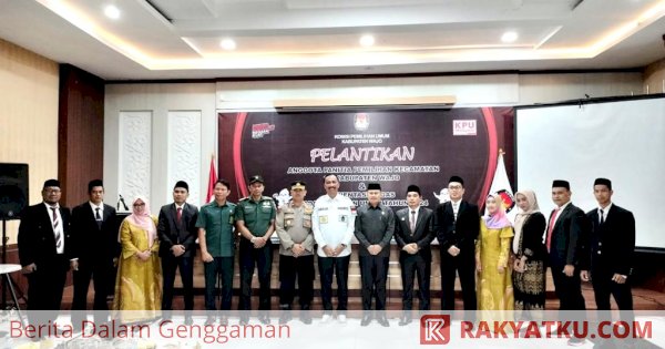 Wakil Bupati Wajo Hadiri Pelantikan PPK Pemilu 2024