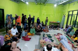  Ketua DPRD Rudianto Lallo Kunjungi Korban Tertimpa Pohon di Biringkanaya