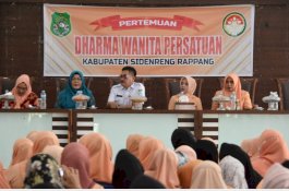 Pererat Silaturahmi, DWP Sidrap Adakan Pertemuan Dirangkai Arisan Bulanan