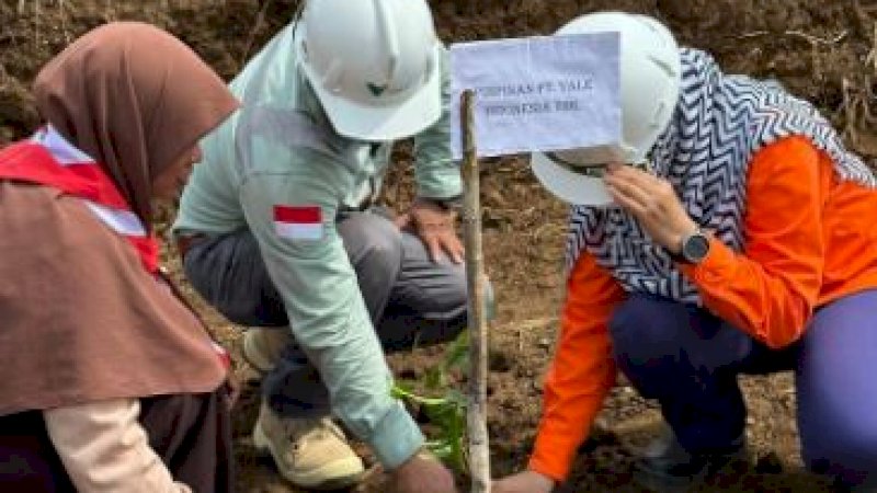 Kegiatan dirangkaian penanaman pohon sebagai bentuk edukasi guna makin meningkatkan kepedulian para anggota pramuka terhadap lingkungan.