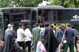Warga Binaan Rutan Makassar Girang Mendapatkan SK Asimilasi Rumah