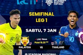 Saksikan Duel Sengit Malaysia Vs Thailand di Semifinal Piala AFF 2022, Berikut Link Live Streaming 