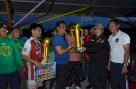 Dollah Mando Tutup Liga Desa Sidrap, Allakkuang Tampil Sebagai Kampiun