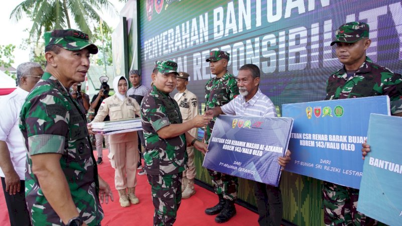 Kunker ke Wilayah Kodam Hasanuddin, Kasad: Kesejahteraan Prajurit dan Masyarakat Menjadi Fokus Tugas Pengabdian TNI AD