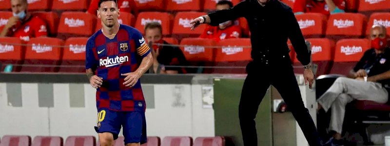 Pelatih Atletico Madrid Diego Simeone Bersyukur Lionel Messi Pindah ke PSG