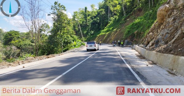 Pengerjaan Jalan Ruas Rantepao - Sa'dan - Batusitanduk Rampung 100 Persen