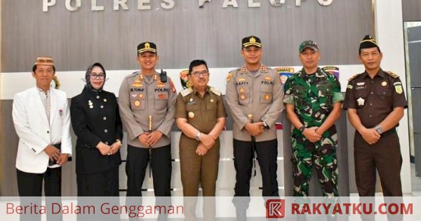 Wali Kota Palopo Sambut Kapolres Baru