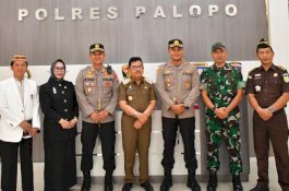 Wali Kota Palopo Sambut Kapolres Baru