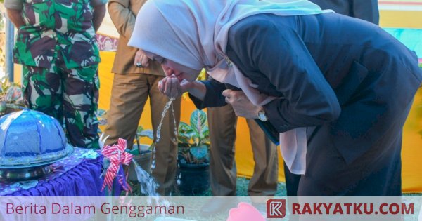 Bupati Luwu Utara Resmikan Sarana Air Bersih di Desa Muktisari