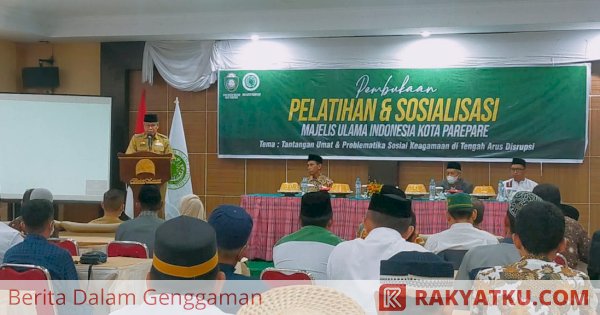 MUI Parepare Gelar Pelatihan dan Sosialisasi, Taufan Pawe: Saya Bangga