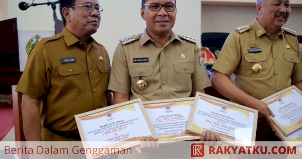 Tanggap Darurat Bencana, Pemkot Makassar Terima DSP Rp350 Juta