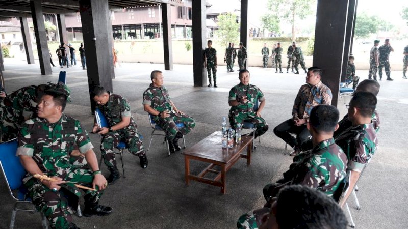 Persiapan Penyambutan Kedatangan Jenderal Dudung di Kabupaten Gowa 