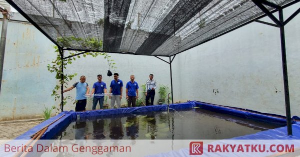 Karutan Makassar Sediakan Kolam Bioflok Budidaya Ikan Lele Bagi Warga Binaan 