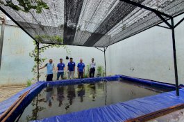 Karutan Makassar Sediakan Kolam Bioflok Budidaya Ikan Lele Bagi Warga Binaan 