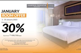 Hotel Harper Perintis Makassar Tawarkan Promo Kamar Mulai Rp400 Ribuan dan Diskon 30 Persen 