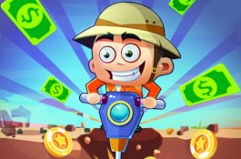 Game The Lucky Miner Penghasil Uang dari Menambang