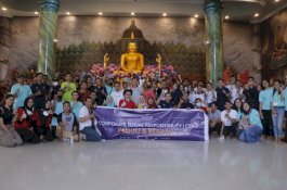 Jelang Imlek, PHI Adakan Bersih-Bwrsih Vihara