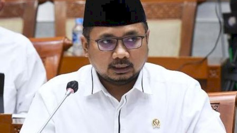 Menteri Agama (Menag) RI, Yaqut Cholil Qoumas. (Foto: Antara/Hafidz Mubaraq A)