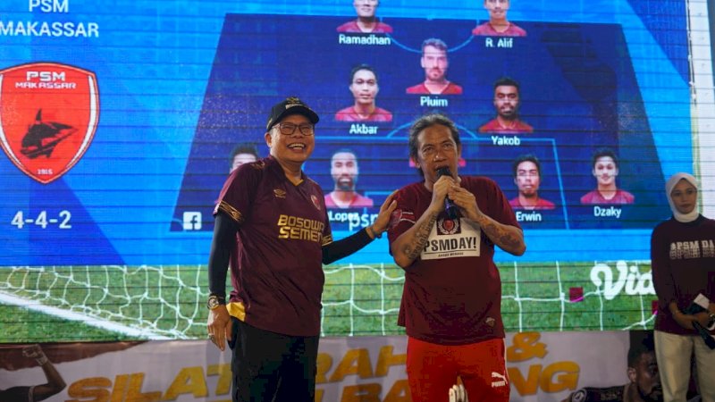 Nobar Bersama Suporter, Taufan Pawe Bakal Temui Presiden Perjuangkan Laga PSM Disaksikan Penonton 