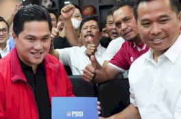 Ingin Benahi Karut-Marut Sepak Bola Indonesia, Erick Thohir Resmi Calonkan Diri Jadi Ketum PSSI 